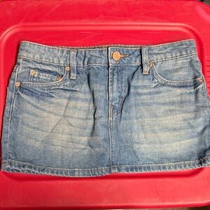 Urban outfitters Soft Denim Mini Skirt